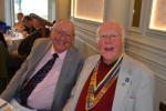 Peter with Bob 'The Cat' Bevan at our 40th Anniversary Celebration 